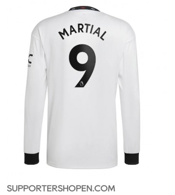 Manchester United Anthony Martial #9 Borta Matchtröja 2022-23 Långärmad